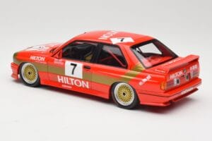 BMW M3 E30 #7 D. Quester 2nd Place Guia Race Macau 1987 Minichamps 1:18 155872007 Metall – Bild 5 von 6