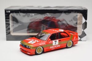 BMW M3 E30 #7 D. Quester 2nd Place Guia Race Macau 1987 Minichamps 1:18 155872007 Metall – Bild 6 von 6