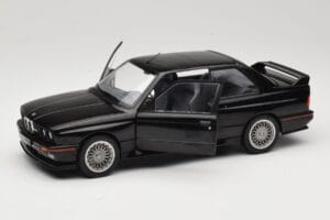 BMW M3 E30 Sport Evo Schwarz Solido 1:18 S1801501 Metall – Bild 2 von 8