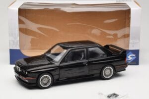 BMW M3 E30 Sport Evo Schwarz Solido 1:18 S1801501 Metall – Bild 8 von 8