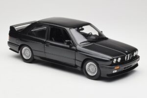 BMW M3 E30 Black Metallic Minichamps 1:18 180020306 Metall – Bild 6 von 8