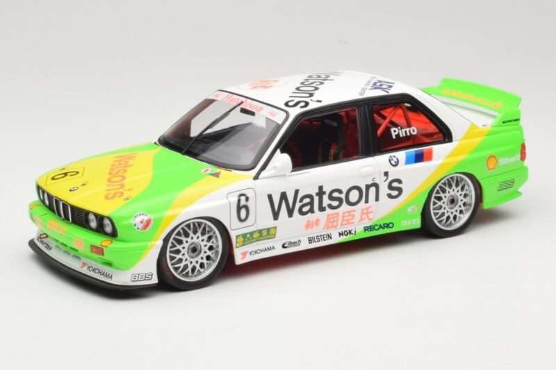 BMW M3 E30 Team Schnitzer #6 E. Pirro Winner Macau Guia Race 1991 Minichamps 1:18 155912006 Metall