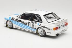 BMW M3 E30 Team Schnitzer #8 O. Manthey DTM 1988 Minichamps 1:18 155882008 Metall – Bild 5 von 6