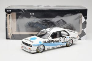 BMW M3 E30 Team Schnitzer #8 O. Manthey DTM 1988 Minichamps 1:18 155882008 Metall – Bild 6 von 6