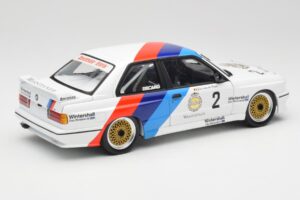 BMW M3 E30 #2 Warsteiner E. van de Poele DTM Champion 1987 Minichamps 1:18 80430396026-O Metall – Bild 3 von 8