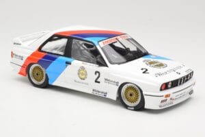 BMW M3 E30 Zackspeed #2 E. van de Poele Champion DTM 1987 Minichamps 1:18 155872002 Metall – Bild 4 von 6
