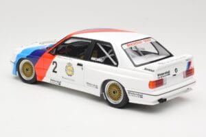 BMW M3 E30 Zackspeed #2 E. van de Poele Champion DTM 1987 Minichamps 1:18 155872002 Metall – Bild 5 von 6