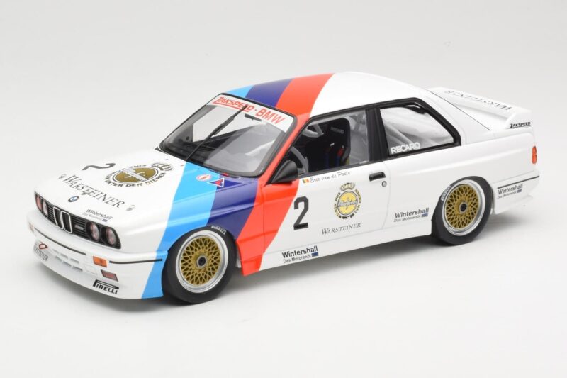 BMW M3 E30 Zackspeed #2 E. van de Poele Champion DTM 1987 Minichamps 1:18 155872002 Metall
