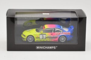 BMW M3 E36 GTR #3 K. Nissen DTM Zolder 1993 Minichamps 1:43 430932381 Metall – Bild 4 von 4