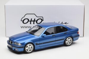 BMW M3 E36 Limousine Blau Otto 1:18 OT1082 Resin – Bild 6 von 6