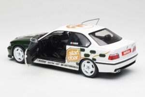 BMW M3 E36 Strafo Tic Tac Weiss Solido 1:18 S1803906 Metall – Bild 5 von 8