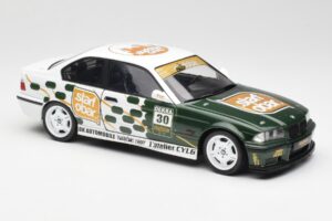 BMW M3 E36 Strafo Tic Tac Weiss Solido 1:18 S1803906 Metall – Bild 6 von 8