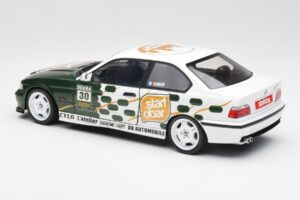 BMW M3 E36 Strafo Tic Tac Weiss Solido 1:18 S1803906 Metall – Bild 7 von 8
