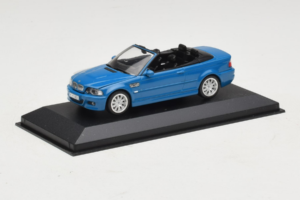 BMW M3 E46 Cabriolet Blau Minichamps 1:43 BMW015 Metall – Bild 2 von 4