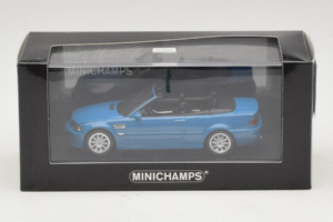 BMW M3 E46 Cabriolet Blau Minichamps 1:43 BMW015 Metall – Bild 4 von 4