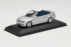 BMW M3 E46 Cabriolet Silber Minichamps 1:43 80420024430-R1 Metall – Bild 2 von 5