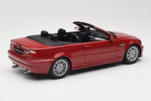 BMW M3 E46 Cabriolet Rot Kyosho 1:18 08505R Metall – Bild 3 von 8