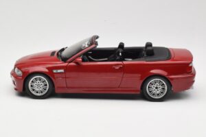 BMW M3 E46 Cabriolet Rot Kyosho 1:18 08505R Metall – Bild 4 von 8