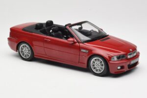 BMW M3 E46 Cabriolet Rot Kyosho 1:18 08505R Metall – Bild 6 von 8