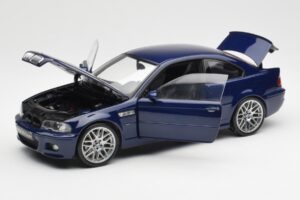 BMW M3 E46 Blau Kyosho 1:18 08503BL Metall – Bild 2 von 8