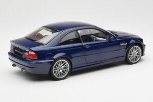 BMW M3 E46 Blau Kyosho 1:18 08503BL Metall – Bild 3 von 8