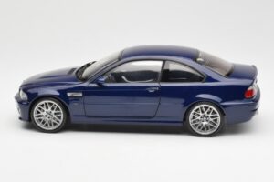 BMW M3 E46 Blau Kyosho 1:18 08503BL Metall – Bild 4 von 8