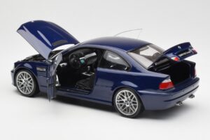 BMW M3 E46 Blau Kyosho 1:18 08503BL Metall – Bild 5 von 8