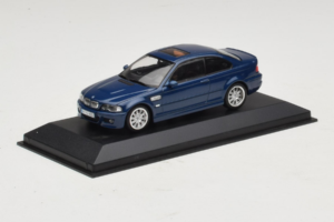 BMW M3 E46 Blau Minichamps 1:43 BMW014 Metall – Bild 2 von 4