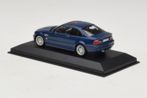 BMW M3 E46 Blau Minichamps 1:43 BMW014 Metall – Bild 3 von 4