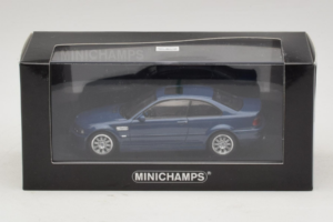BMW M3 E46 Blau Minichamps 1:43 BMW014 Metall – Bild 4 von 4