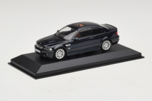 BMW M3 E46 Dunkelblau Minichamps 1:43 80420009763-R1 Metall – Bild 2 von 4