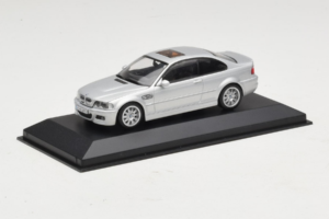 BMW M3 E46 Silber Minichamps 1:43 BMW013 Metall – Bild 2 von 4