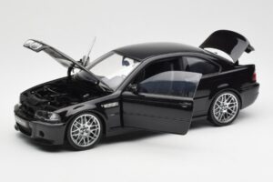 BMW M3 E46 CSL Schwarz Kyosho 1:18 80430302736 Metall – Bild 2 von 8