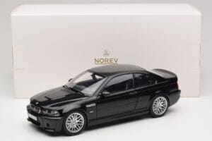 BMW M3 E46 CSL Sapphire Black Norev 1:18 183017 Metall – Bild 8 von 8