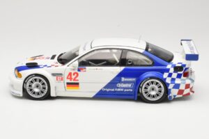 BMW M3 E46 GTR #42 J. Muller / J.J. Lehto ALMS 2001 Minichamps 1:18 80430139183 Metall – Bild 4 von 8