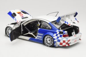BMW M3 E46 GTR #42 J. Muller / J.J. Lehto ALMS 2001 Minichamps 1:18 80430139183 Metall – Bild 5 von 8