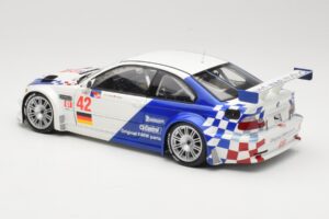 BMW M3 E46 GTR #42 J. Muller / J.J. Lehto ALMS 2001 Minichamps 1:18 80430139183 Metall – Bild 7 von 8