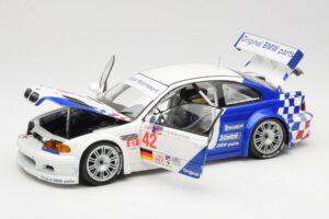 BMW M3 E46 GTR #42 J. Lehto / P. Ekblom ALMS 2001 Minichamps 1:18 100012142 Metall – Bild 2 von 8