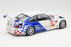 BMW M3 E46 GTR #42 J. Lehto / P. Ekblom ALMS 2001 Minichamps 1:18 100012142 Metall – Bild 3 von 8