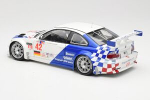 BMW M3 E46 GTR #42 J. Lehto / P. Ekblom ALMS 2001 Minichamps 1:18 100012142 Metall – Bild 7 von 8