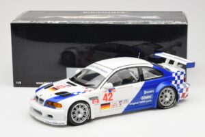 BMW M3 E46 GTR #42 J. Lehto / P. Ekblom ALMS 2001 Minichamps 1:18 100012142 Metall – Bild 8 von 8