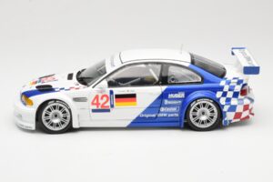 BMW M3 E46 GTR #42 J. Lehto / J. Muller ELMS 2001 Minichamps 1:18 100012192 Metall – Bild 4 von 8