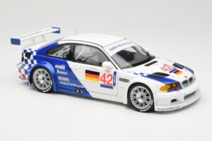 BMW M3 E46 GTR #42 J. Lehto / J. Muller ELMS 2001 Minichamps 1:18 100012192 Metall – Bild 6 von 8