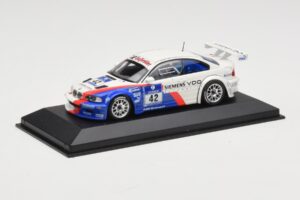 BMW M3 E46 GTR #42 P. Muller / J. Muller / H-J. Stuck / P. Lamy ADAC 24h Nurburgring 2004 Minichamps 1:43 BMW001 Metall – Bild 2 von 4