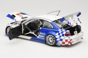 BMW M3 E46 GTR #43 D. Muller ALMS 2001 Minichamps 1:18 100012143 Metall – Bild 5 von 8