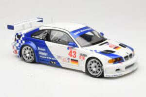 BMW M3 E46 GTR #43 D. Muller ALMS 2001 Minichamps 1:18 100012143 Metall – Bild 6 von 8