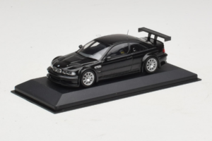 BMW M3 E46 GTR Street Schwarz Minichamps 1:43 BMW020 Metall – Bild 2 von 5