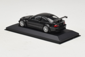 BMW M3 E46 GTR Street Schwarz Minichamps 1:43 BMW020 Metall – Bild 3 von 5