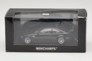 BMW M3 E46 GTR Street Schwarz Minichamps 1:43 BMW020 Metall – Bild 5 von 5