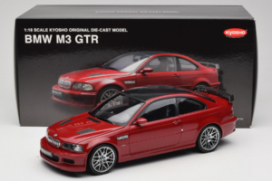 BMW M3 E46 GTR Street Rot Kyosho 1:18 08507R Metall – Bild 8 von 8